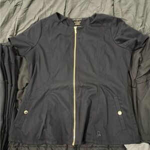 Jaanuu Black Zip-Up Jacket